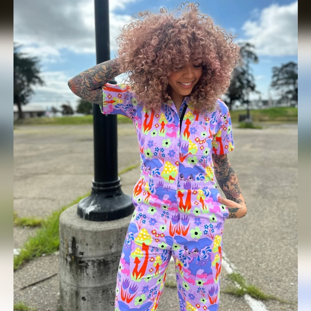 Nooworks Twill Coveralls Cry Baby- L - Picture 7 of 9